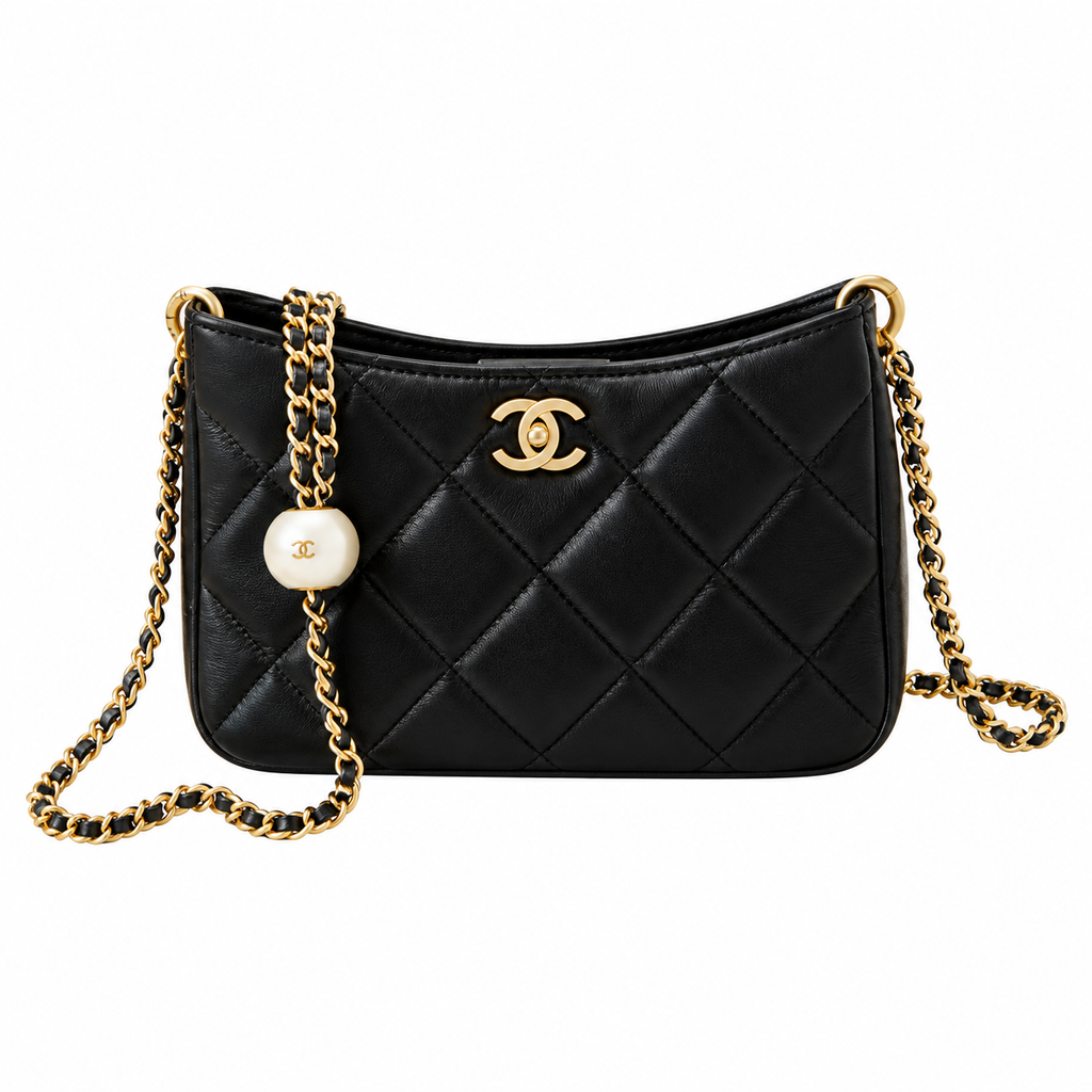 Chanel Quilted Mini Pochette Bag 13×18×7cm