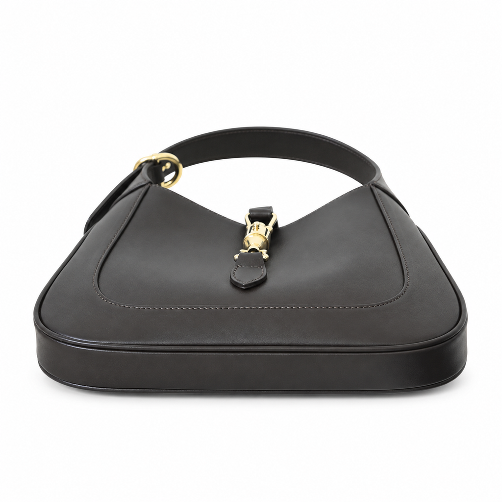 Gucci Jackie 1961 Small Hobo in Black Polished Leather