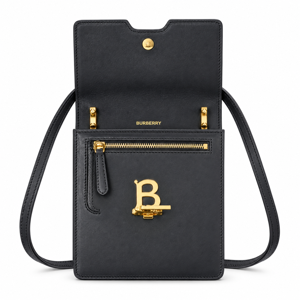 Burberry TB Monogram Flap Crossbody Bag