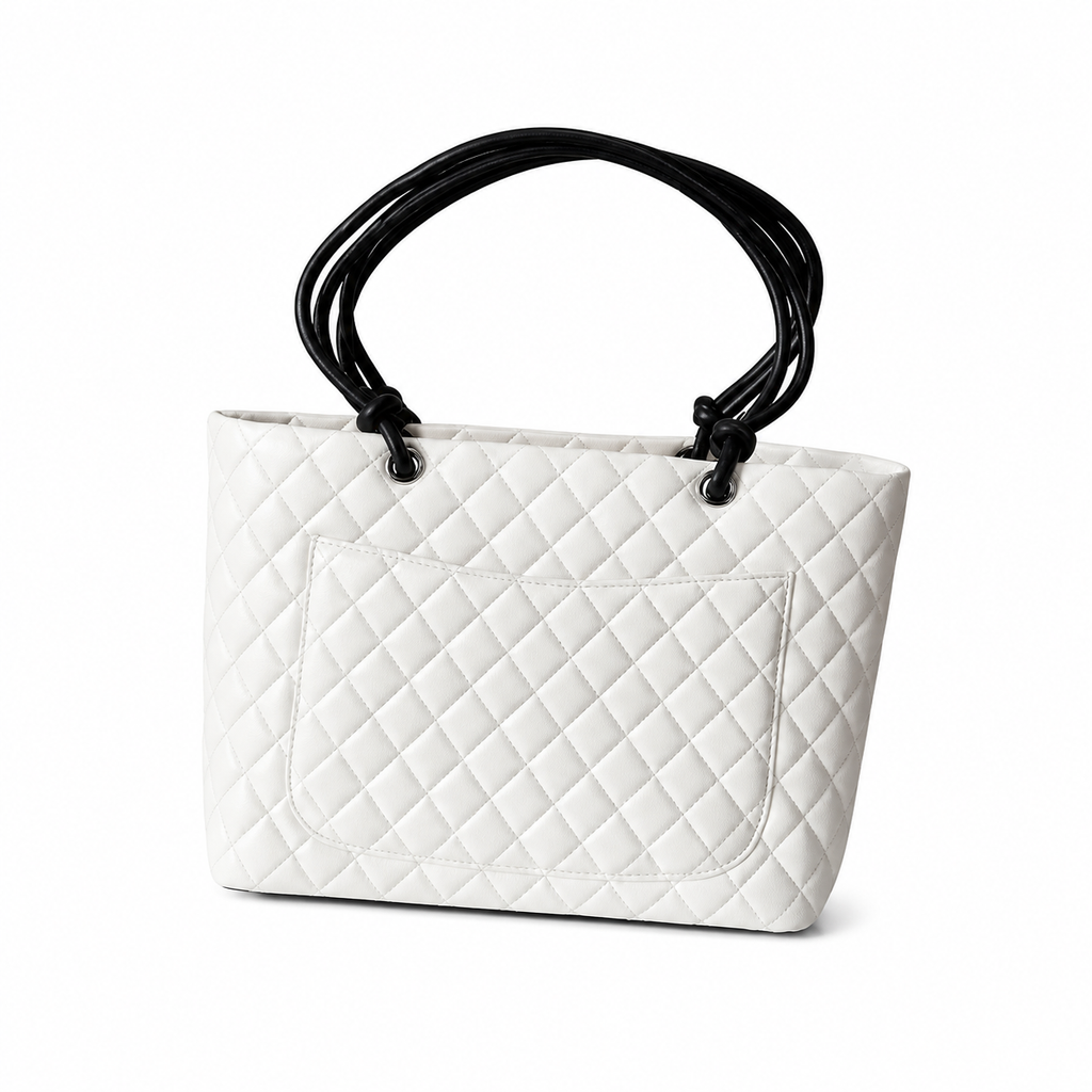 Chanel Quilted CC Top Handle Bag | Detachable Chain — 30cm