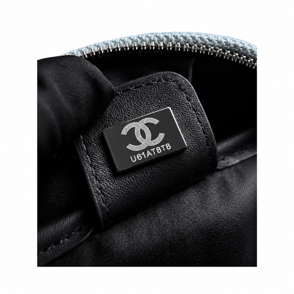 Chanel CC Quilted Top Handle Bag | Detachable Chain & Gold — 32cm