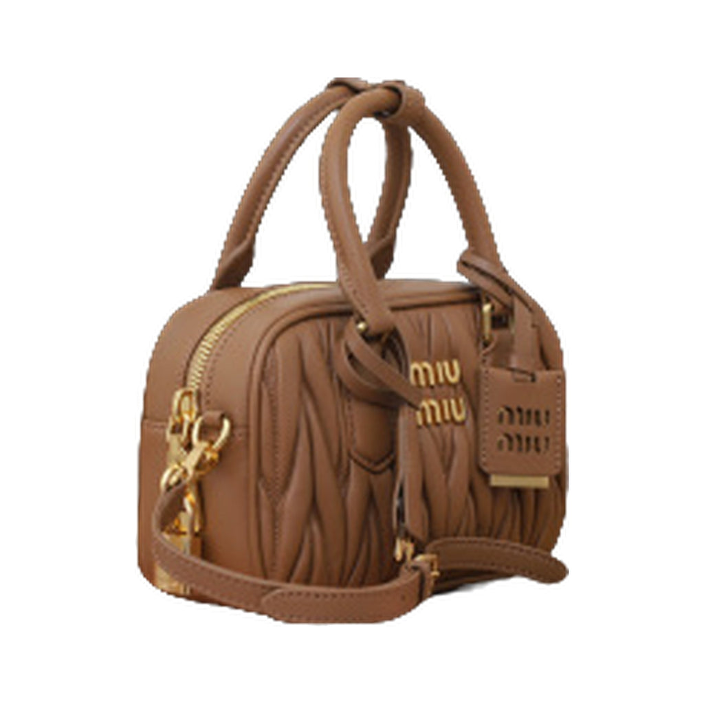 Miu Miu Matelassé Leather Elegant Crossbody Bag