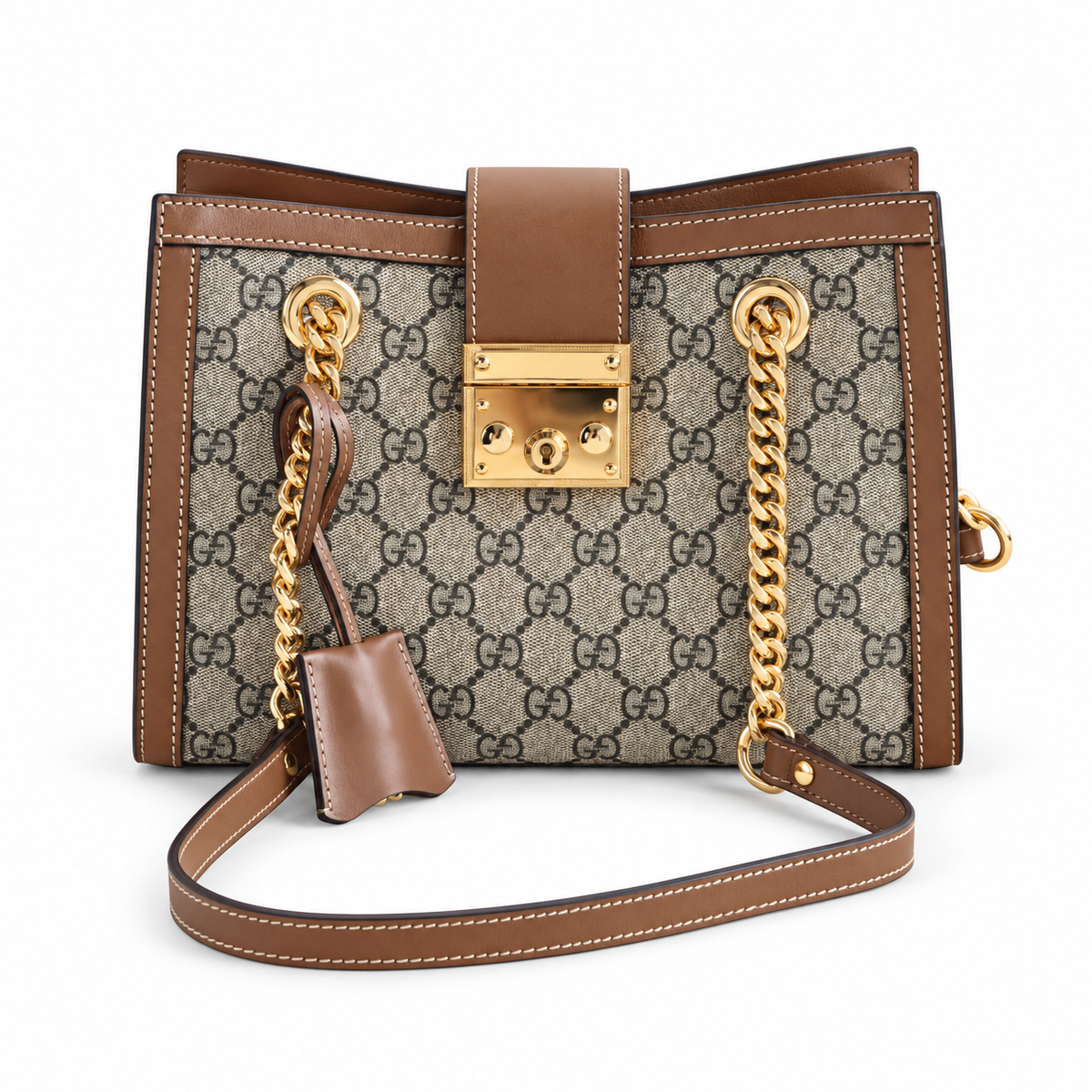 Gucci Padlock Small GG Supreme Shoulder Bag