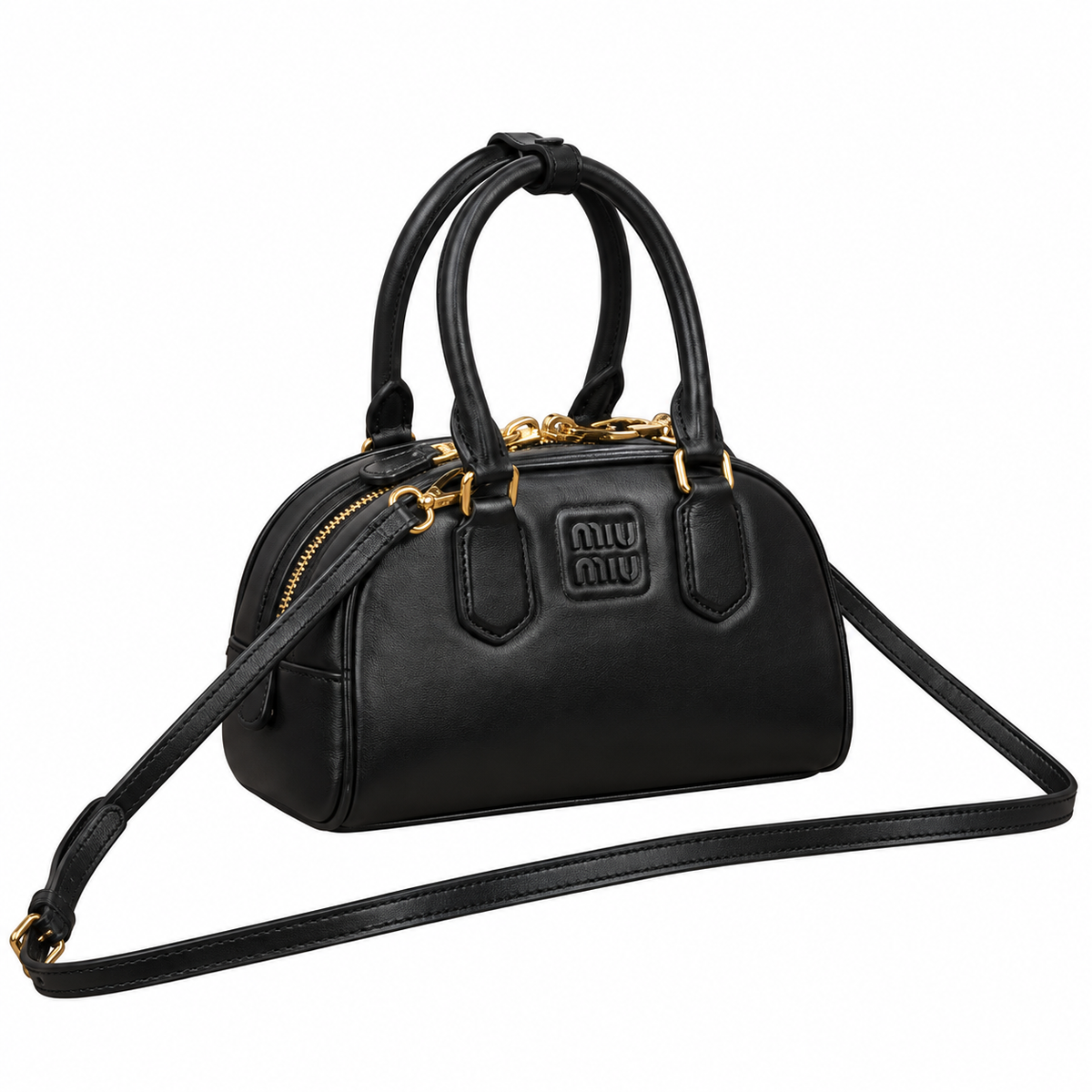 Miu Miu Matelassé Leather Soft Edge Crossbody Bag