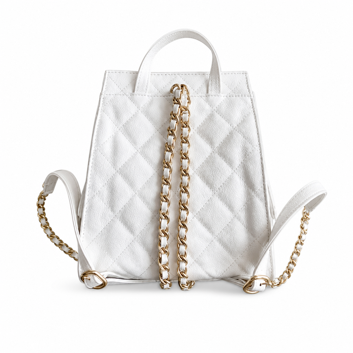 Chanel Classic Quilted Backpack – 23×23×14cm | Iconic CC Hardware, Leather-Woven Chain & Adjustable Straps | Luxury Backpack for School, Travel & Everyday Chic