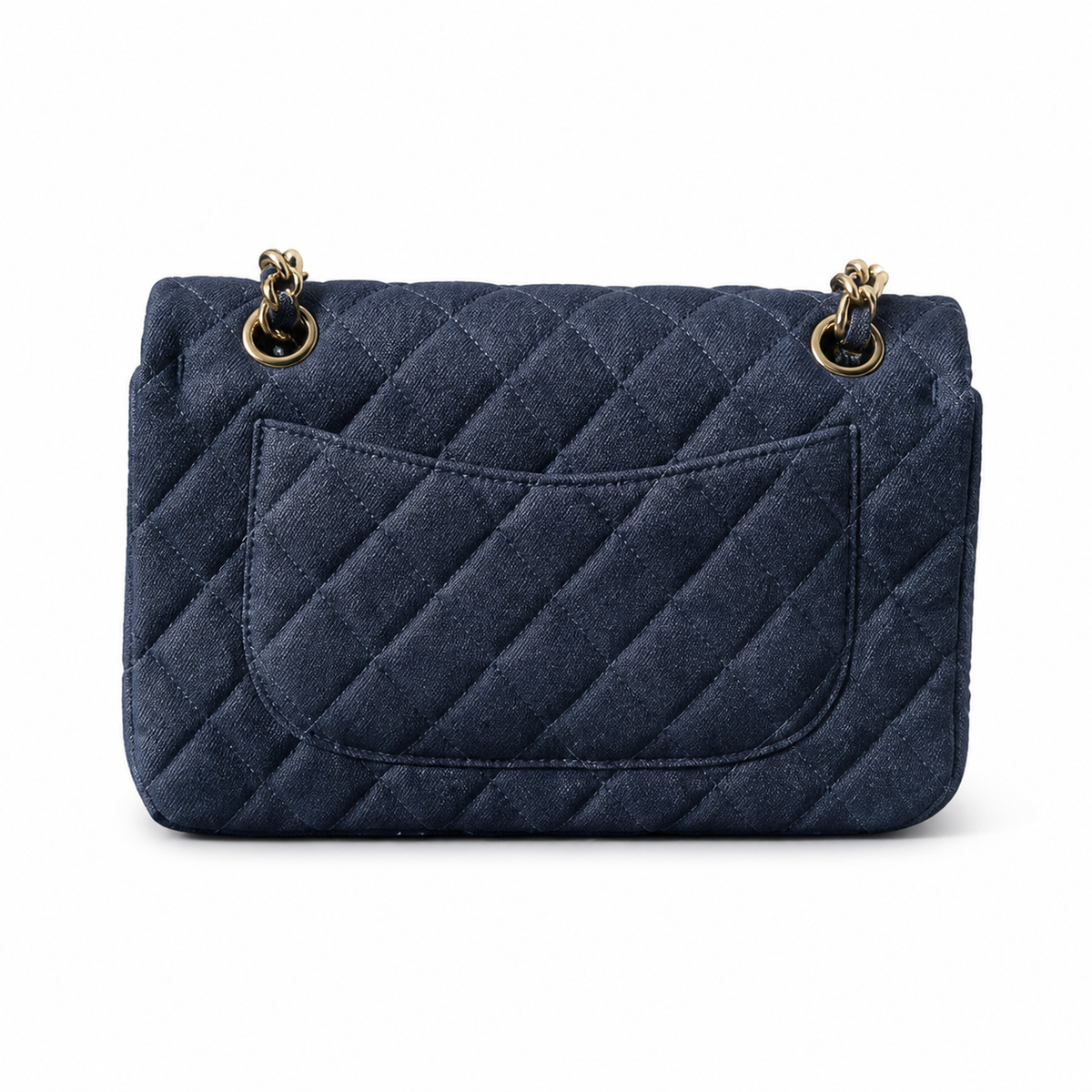Chanel Classic Quilted Flap Bag | CC Hardware & Chain — 23cm