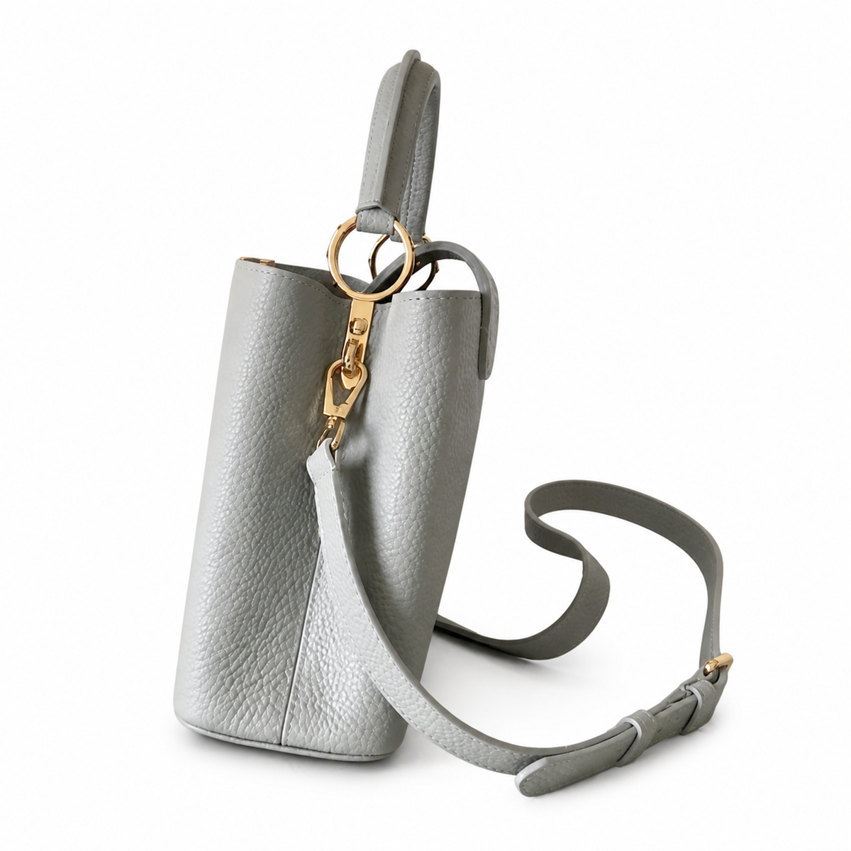 Louis Vuitton Gray Top Handle Bag