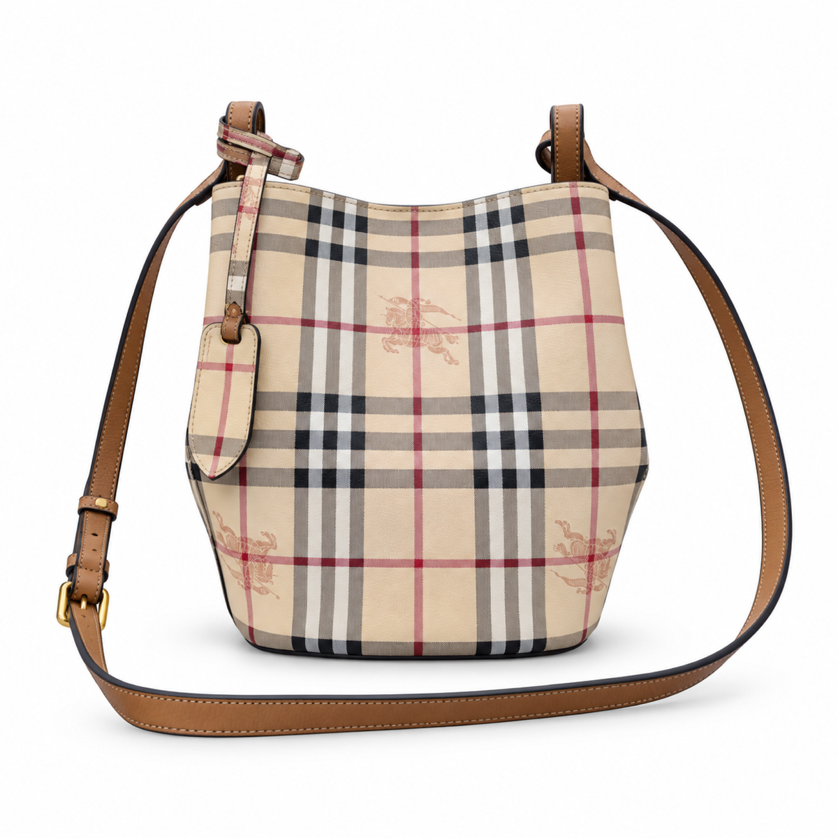 Burberry Heritage Check City Crossbody Bag
