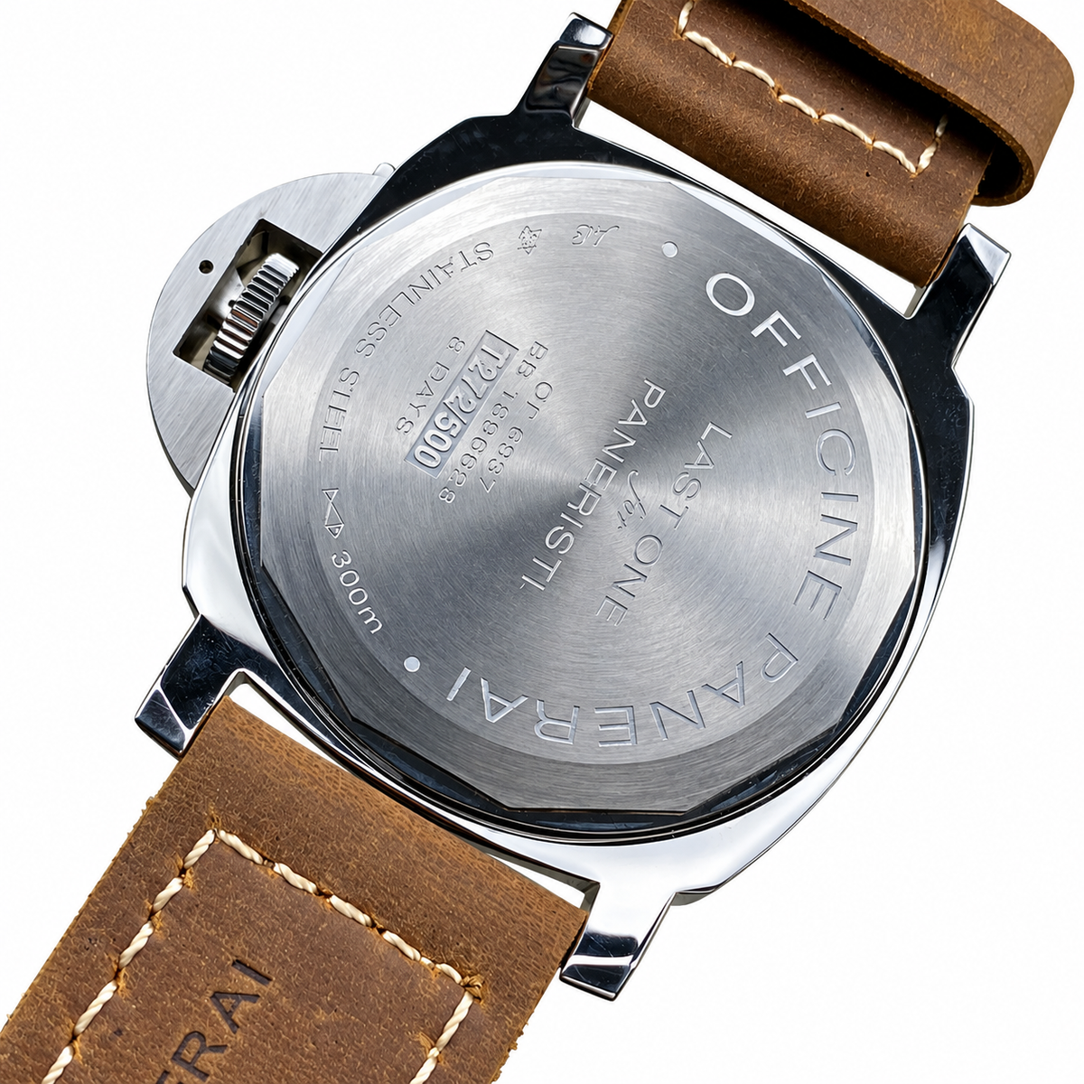 Panerai Luminor Marina Automatic 44mm Men's Steel Watch White Dial
