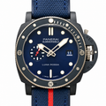 Panerai Luminor Marina 1950 3 Days GMT Automatic 44mm Men's Steel Watch