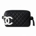 Chanel Quilted CC Mini Top Handle Evening Bag | Detachable Chain — 20cm