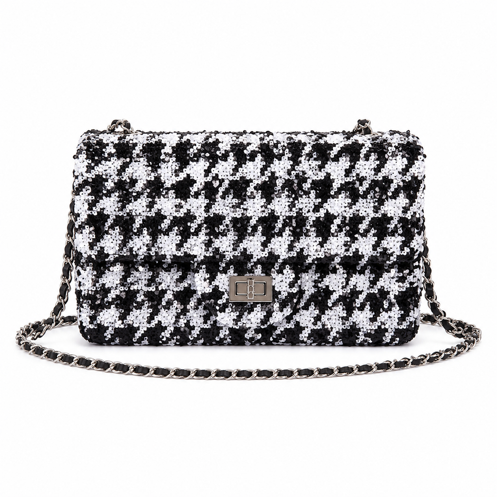 Chanel Classic Quilted Small Flap Bag | CC Turn-Lock Leather Chain Strap — 14cm