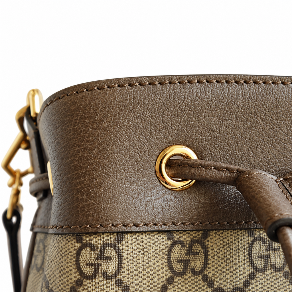 Gucci Ophidia GG Supreme Mini Bucket Bag