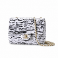 Chanel Classic Quilted Small Flap Bag | CC Turn-Lock Leather Chain Strap — 14cm