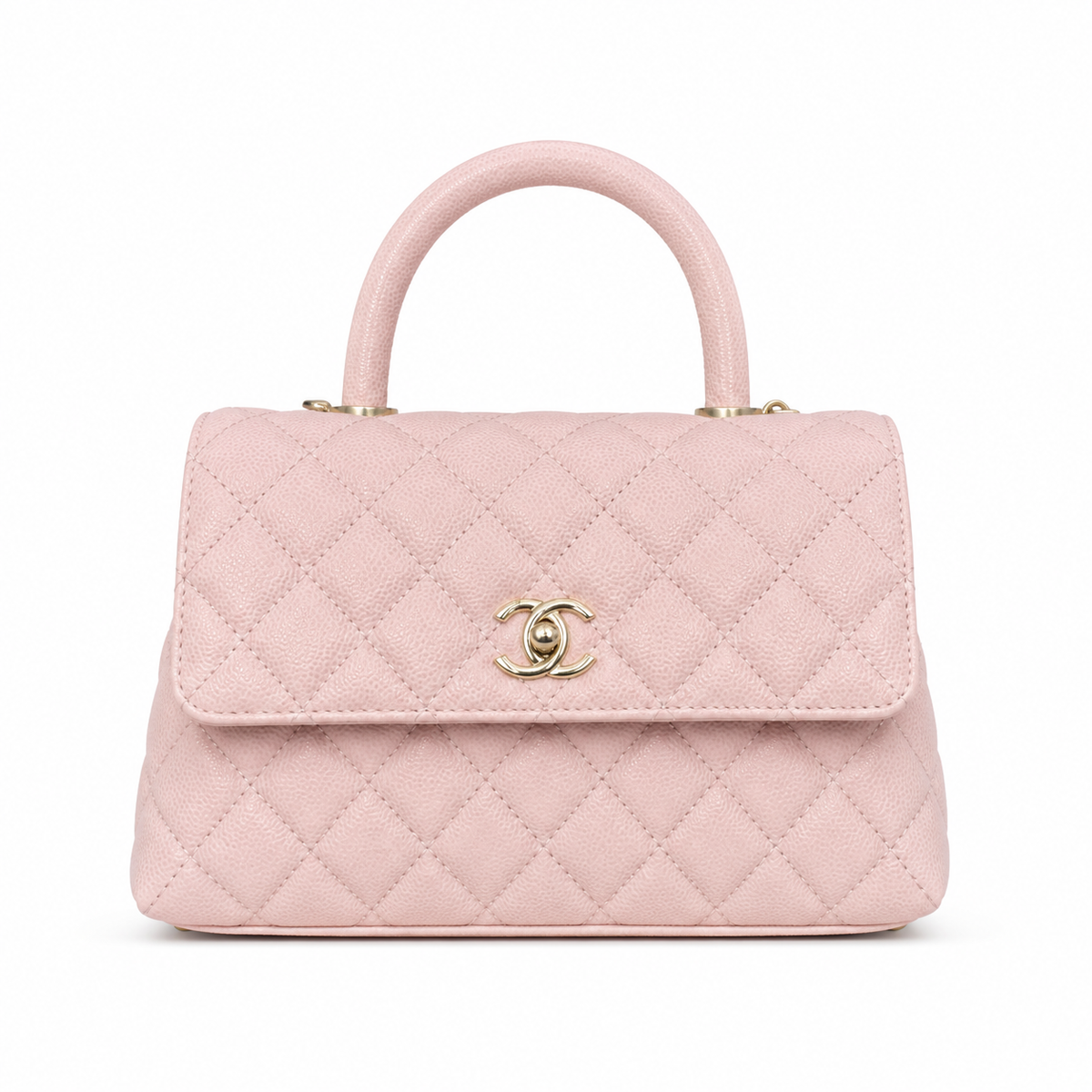 Chanel Classic CC Quilted Flap Bag | Gold Hardware & Chain — 24cm