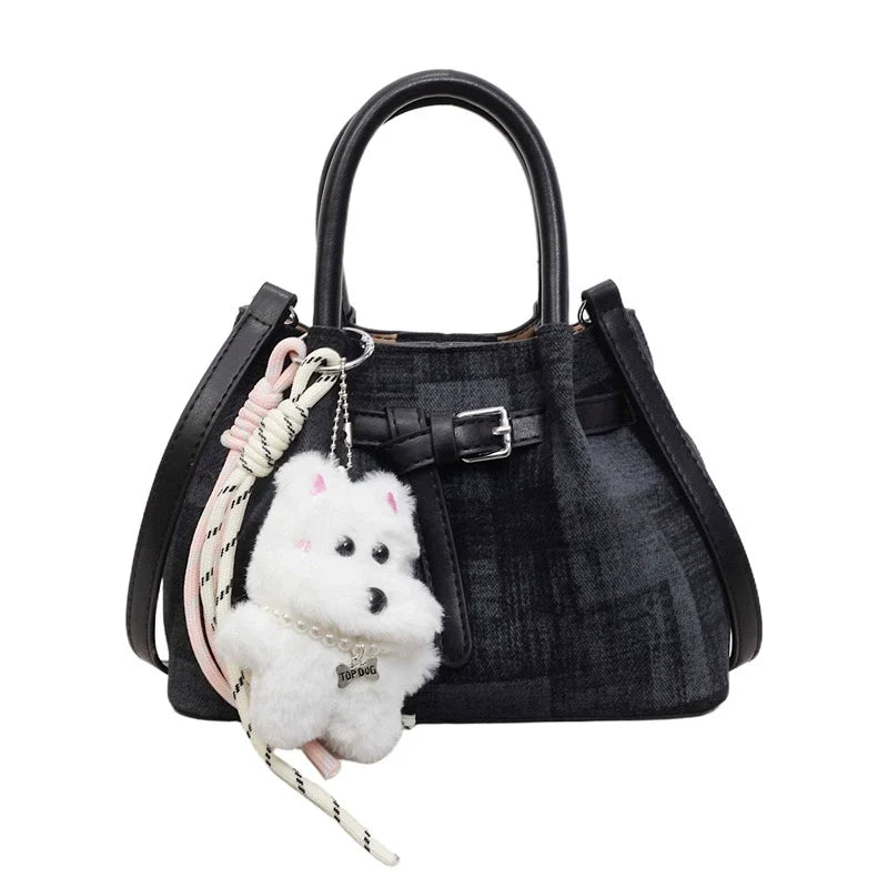 Women's Versatile Everyday Handbag | Smart Structured Multi-Use Tote 27×15×9cm