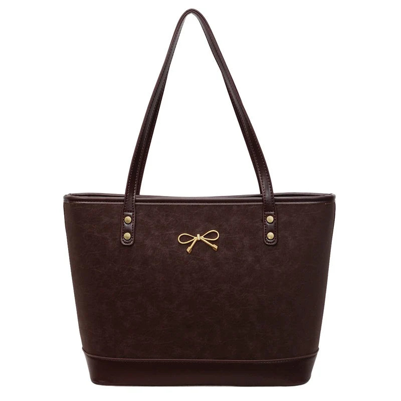 Trendy Women's Structured Handbag | Fashion-Forward Tote Bag 27×15×9cm