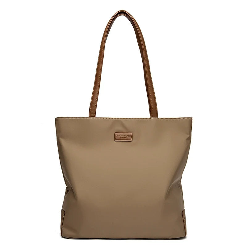 Women's Nordic Minimalist Handbag | Clean-Line Structured Tote 27×15×9cm